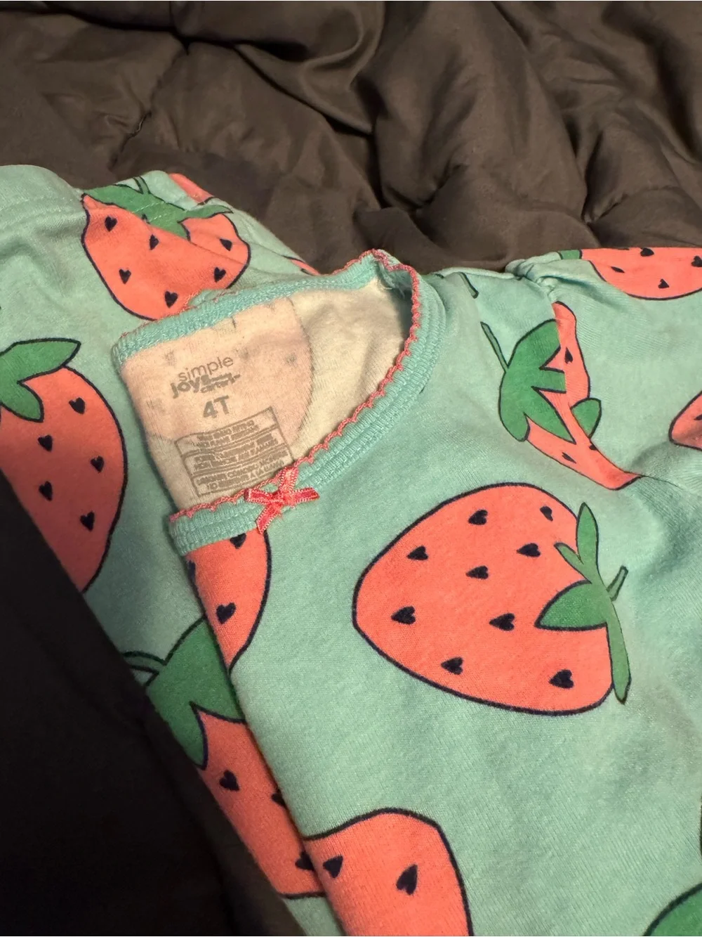 2 piece short sleeve/pants pjs